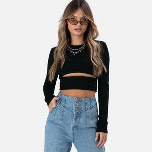 Black Holiston Long Sleeve in Black